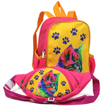 Комплект детский рюкзак + бананка "Котёнок"