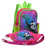 Комплект детский рюкзак + бананка "Панда 2"